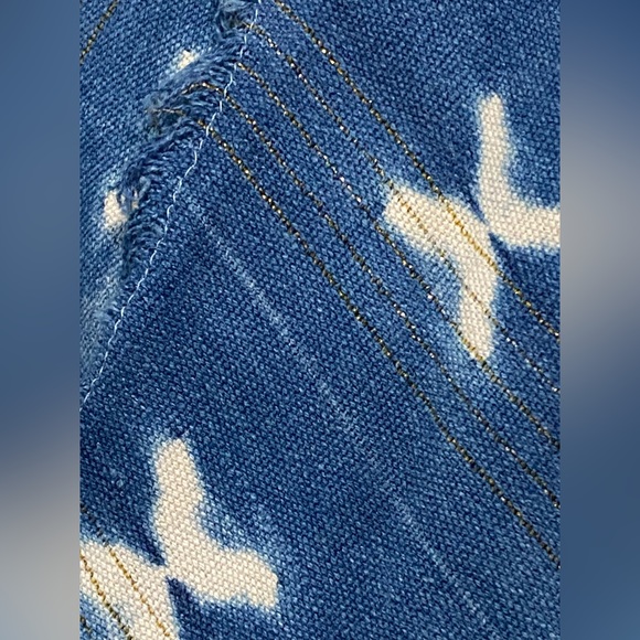 Handmade Indigo Batik Vest - Picture 4 of 10